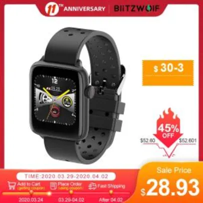 Smartwatch Blitzwolf BW-HL1 Pro R$209