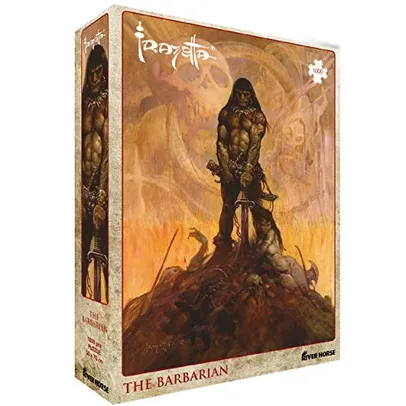 Quebra Cabeças Frank Frazzeta The Barbarian - Meeple BR Jogos