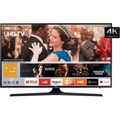 [Megamamute MKTP] Smart TV Led Samsung 49", 4K, Wi-Fi, HDMI e USB - UN49MU6100