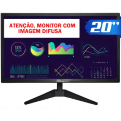 Monitor Dr. Office, 20 Pol, HD, 75Hz, HDMI/VGA, MDR-0504-20 - Open Box