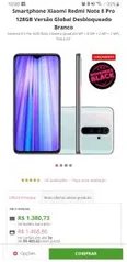 Smartphone Xiaomi Redmi Note 8 Pro 128GB | R$1.381