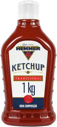 [REC /Super R$11.6] Ketchup Tradicional Hemmer Bisnaga 1kg