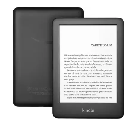 Kindle 10ª Geração Tela 6” 8GB Wi-Fi Luz Embutida - Preto