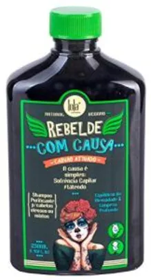 Shampoo Rebelde Com Causa, Lola Cosmetics, 250 ml | R$15