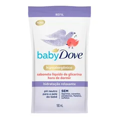 5uni Sabonete Líquido Glicerina Hidratação Relaxante Dove Baby