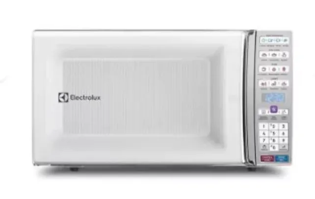 Micro-ondas Electrolux 34 Litros Função Tira Odor e Manter Aquecido Branco MEO44 