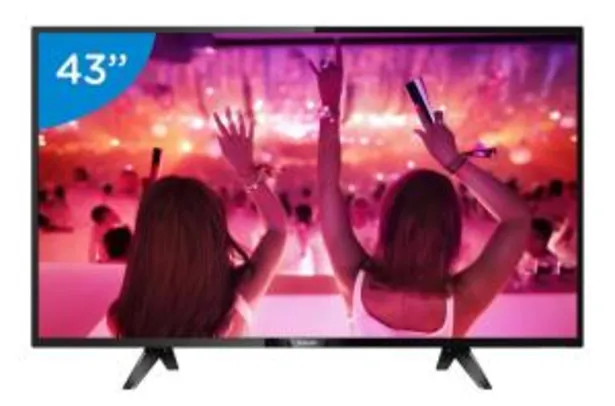 Smart TV LED 43” FullHD Philips 43PFG5102