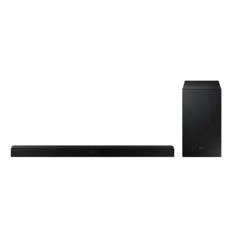 Soundbar Samsung HW-T555, 2.1 canais, Potência de 320W, Bluetooth, Subwoofer sem fio e DTS Virtual