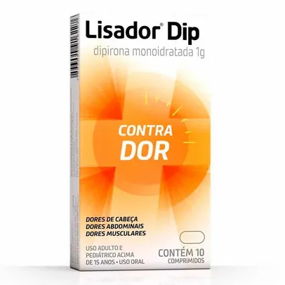 Lisador Dip 1g 10 Comprimidos - R$5