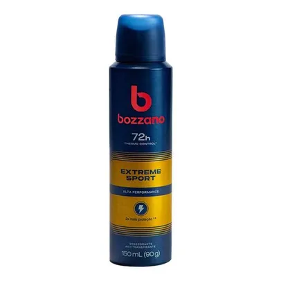 Desodorante Aerossol Antitranspirante Masculino Bozzano Extreme Sport 150ml