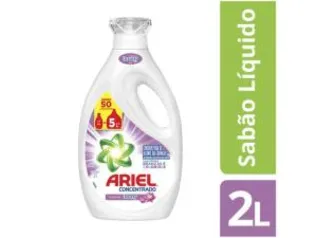 Sabão ariel líquido com toque de downy 2L - R$20