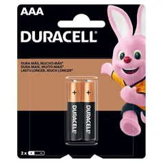 Duracell Pilha Alcalina Aaa Com 2Un