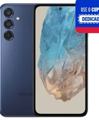 Celular Samsung Galaxy M35 5G, Câmera Tripla até 50MP, Selfie 50MP, Tela Super AMOLED + 6.6 120Hz, 256GB, 8GB RAM