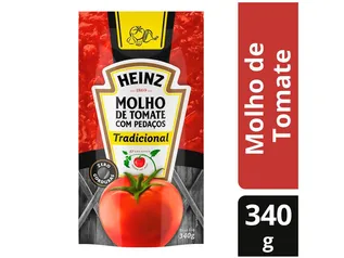 Molho de Tomate Tradicional Heinz 340g 