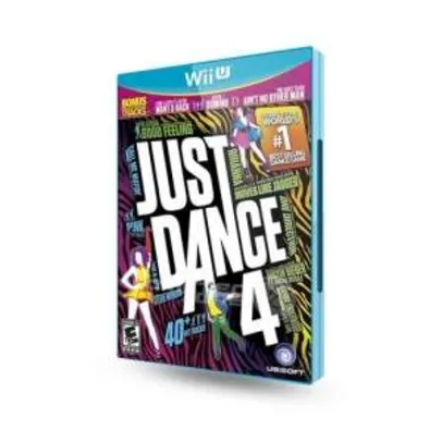 [Submarino] Jogo Just Dance 4 - Wii U - R$30