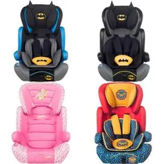 Cadeira para Auto Mulher Maravilha, Batman ou Penelope - a partir de R$241