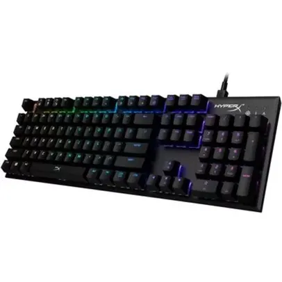 Teclado Mecânico Gamer HyperX Alloy FPS, RGB, Switch Kailh Silver Speed, US - HX-KB1SS2-US