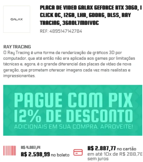 Imagen na descrição da promoção