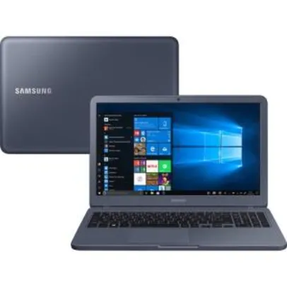 [R$960 AME+CC Americanas] Notebook Samsung Essentials E20 Celeron 4GB 500GB 15,6'' | R$1.200