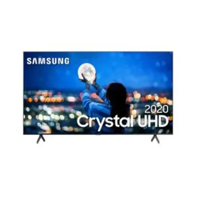 Samsung SmartTV Crystal UHD TU7020 4K 2020 58", Visual Livre de Cabos, R$ 2899