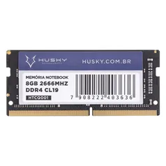 Memória Husky Technologies, 8GB, 2666MHz, DDR4, CL19, Para Notebook - HTCQ001