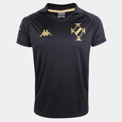 Camisa Polo Vasco Kappa Golden Masculina (Tam P ao GG)