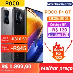 Smartphone Poco F4 Gt 5g 