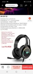 [11/11] Headset Havit HV2011 RGB | R$ 145