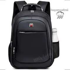 Mochila Bolsa Grande Executiva Escolar Faculdade Masculina Impermeável Notebook