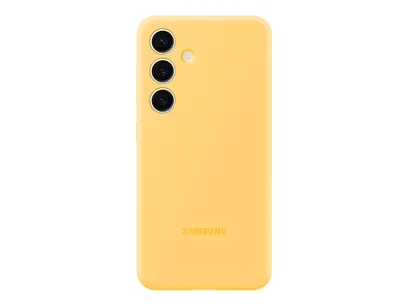 Foto do produto Capa Protetora Silicone Galaxy S24 - Samsung, Amarelo