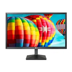 Monitor LED 23.8" LG 24MK430H, Full HD, Resolução 1920x1080, HDMI, D-SUB, Painel IPS, 75Hz