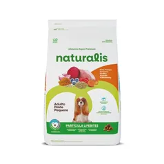 RAÇÃO CÃES NATURALIS LIFEBITES ADULTO RAÇAS PEQUENAS PERU 7,5KG