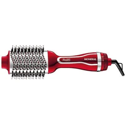 Escova Secadora Mondial Silver Red ES-07 1200w - Vermelha