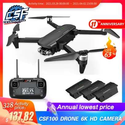 Drone CEVENNESFE csf100 - 4k | R$788