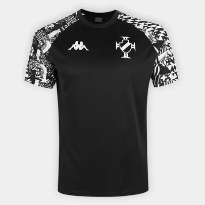 Camisa Vasco da Gama 22/23 s/nº Pattern Brasil Portugal Torcedor Kappa Masculina (Tam EGG)