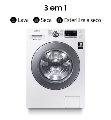 [AME] Lava e Seca Samsung 3 em 1 WD4000 Lavagem a Seco 11/7 kg - 110v | R$2850