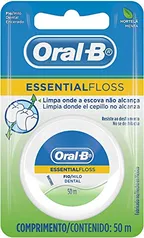 [REC R$10,79] Fio dental Oral-B Essential Floss Hortelã/Menta 50m