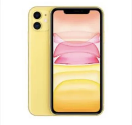 IPhone 11 64gb - Amarelo | R$3.654