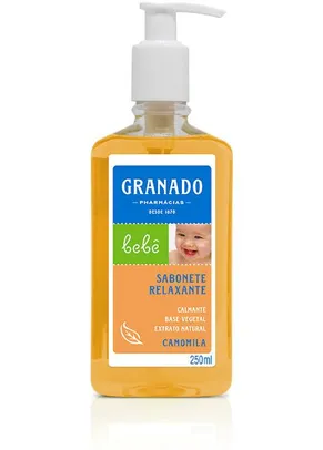 Sabonete Liquido Bebe Camomila, Granado, 250ml | R$11