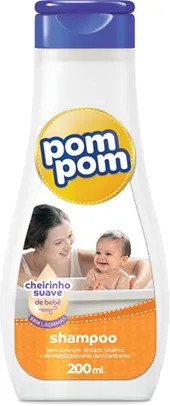 [Rec | Min 10] Shampoo Infantil Suave, Pom Pom, Laranja, Pom Pom, Laranja
