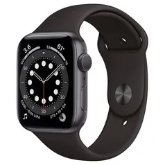 KaBuM! - Apple Watch SE 40MM GPS com Case de Alumínio Space Gray e Sport Band Black - MYDP2LL/A