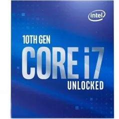 Processador Intel Core i7 10700K, 3.80GHz (5.10GHz Turbo) | R$2699