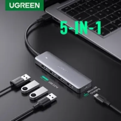 [Novos Usuários] Hub USB-C Ugreen 5 em 1 | R$6