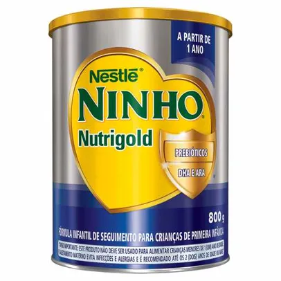 Fórmula Infantil Ninho Nutrigold A partir de 1 ano com 800g