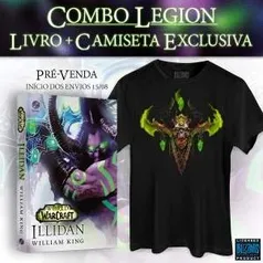 [BANDUP STORE] Livro + Camiseta WoW Illidan