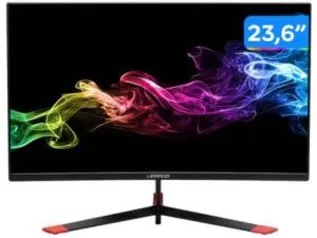 Monitor Gamer Warrior Kai 23,6” LED Curvo - Widescreen Full HD HDMI 144Hz