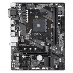 Placa-Mãe Gigabyte GA-A320M-S2H, AMD AM4, mATX, DDR4