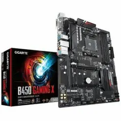 Placa-Mãe Gigabyte ATX AM4 DDR4 B450 Gaming X