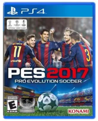 Jogo Pro Evolution Soccer 2017 - PS4