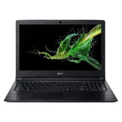 Notebook Aspire 3 A315-33-C58D Intel Celeron N3060 4GB RAM 500GB HD 15.6" - R$1889